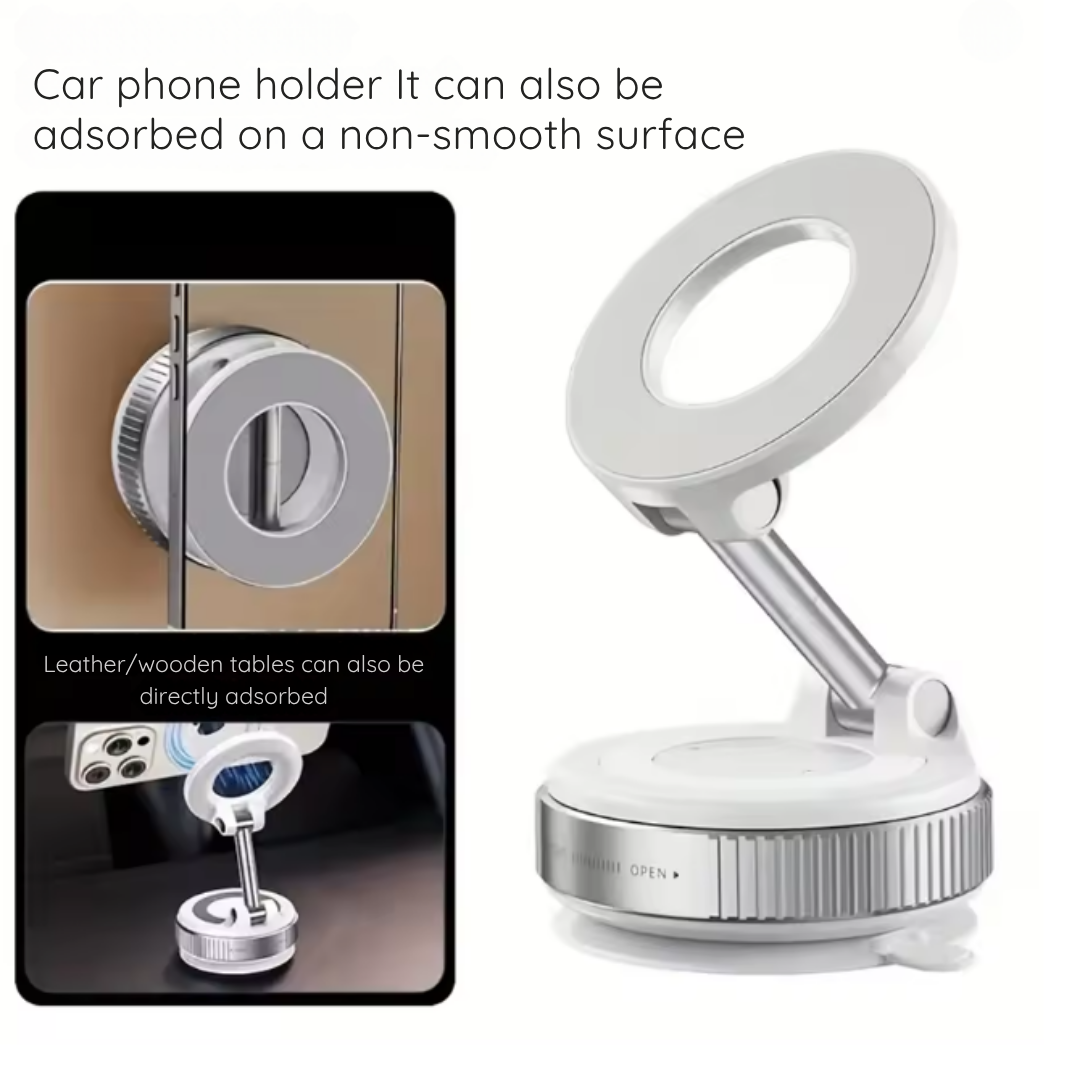 Soporte Magnético 360° Fijación al Vacío